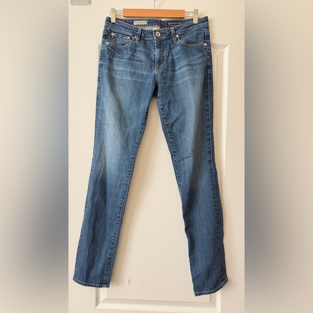 AG The Jessie Skinny Jeans 29R Medium Wash Stretch Made USA Women’s